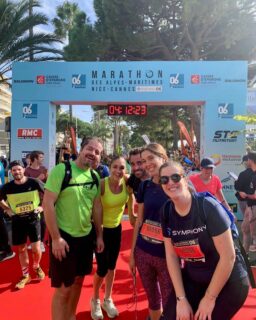 Cheers to the Symphony teams that ran via relay in the Marathon des Alpes-Maritimes Nice-Cannes!🏃‍♀️🏃‍♂️