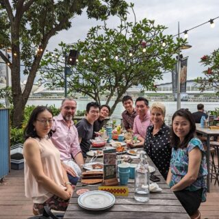 The Singapore team had a great time at their holiday lunch. It's great to see everyone celebrating their hard work this year!