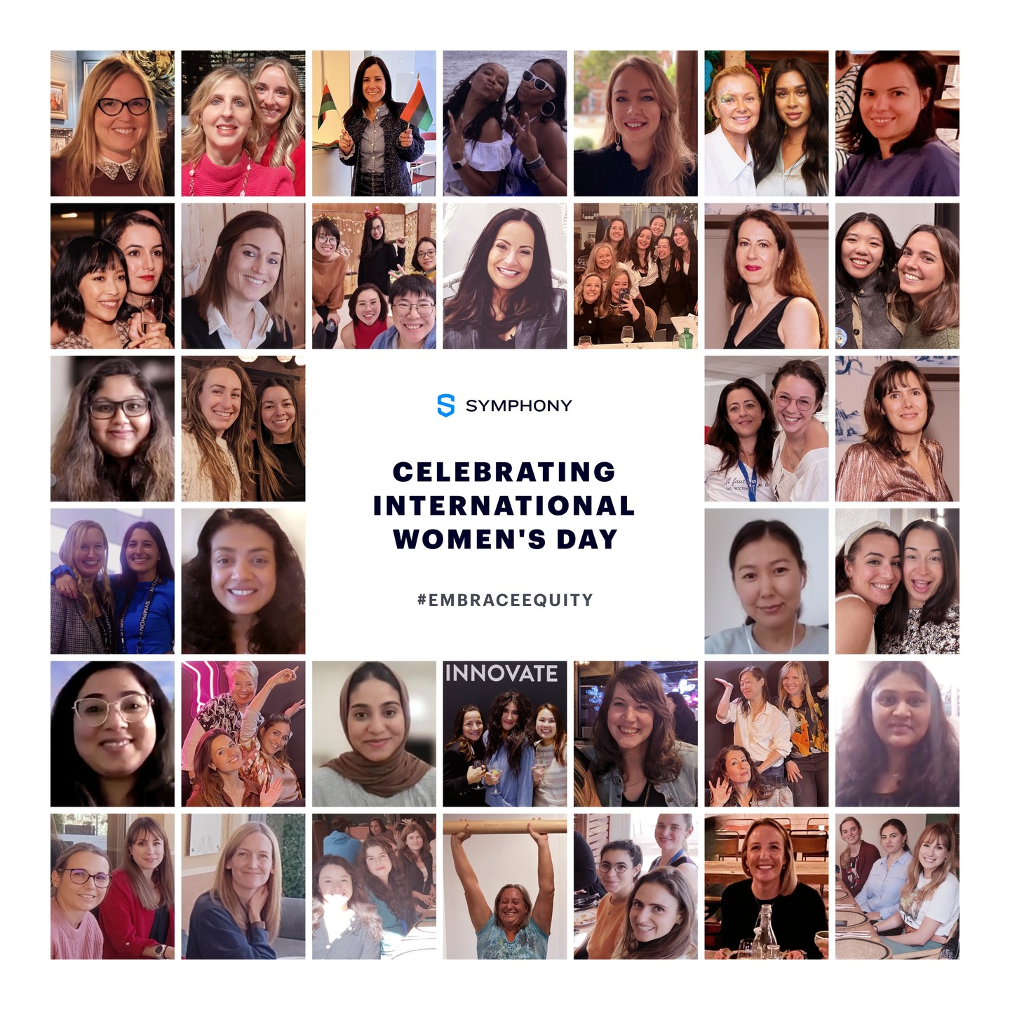 Join us in celebrating all the amazing women at #Symphony and around the world, Happy International Women's Day! #IWD2023 #EmbraceEquity