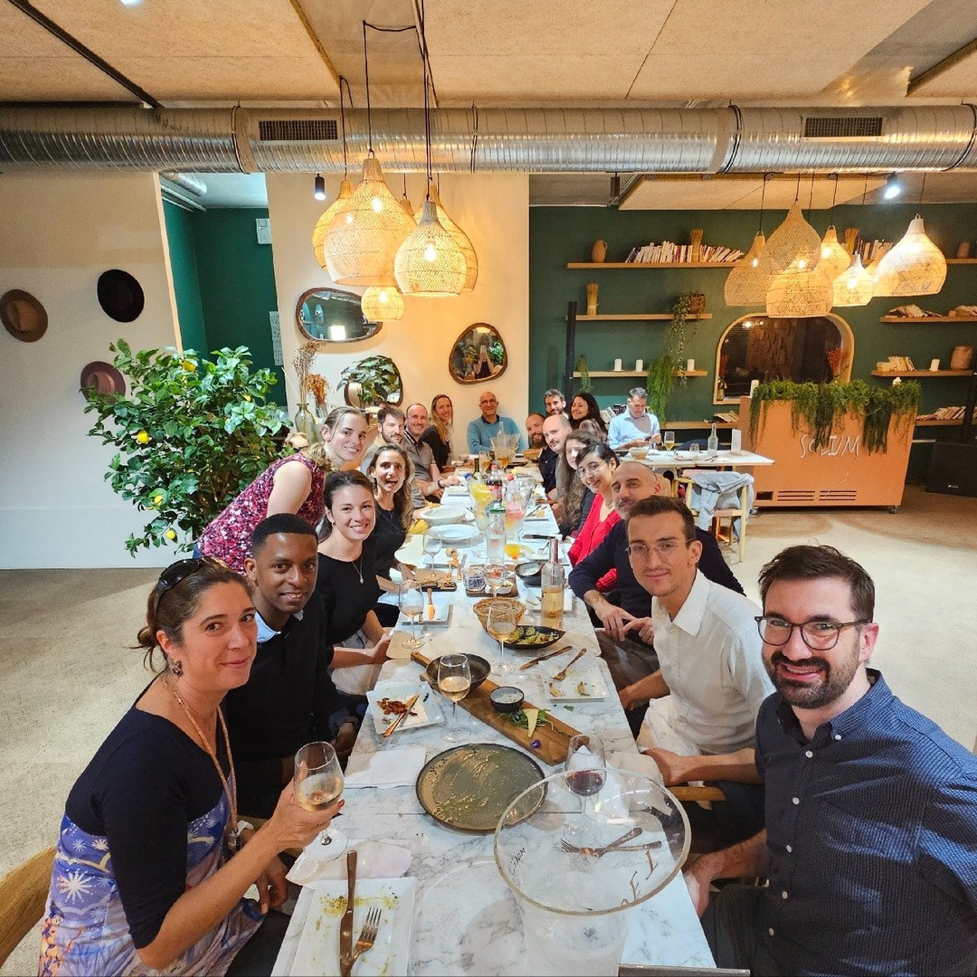Our Sophia Antipolis product & design Syms treated CPO Mike Lynch to a wonderful lunch during his visit. It's always a pleasure to see our teams bonding!