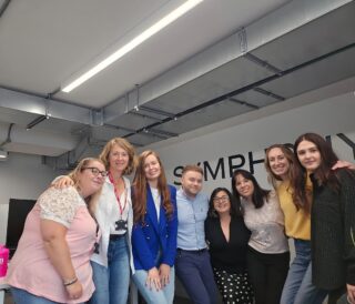 Some of our Sophia Syms enjoyed visiting their new colleagues in Belfast this week! #SymsConnecting