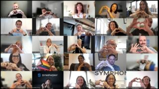 #Pride month at Symphony was a great success filled with opportunities to learn and support the LGBTQ+ community. Special thank you to @talhorovits for having Dr. Nadav Antebi-Gruszka and Anat Nir come to speak with our Syms, hearing from such knowledgeable members of the community was truly enriching!