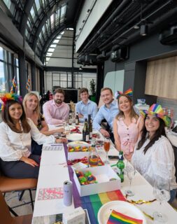 London Sym's had a great time at the Pride Bingo event yesterday 🥂