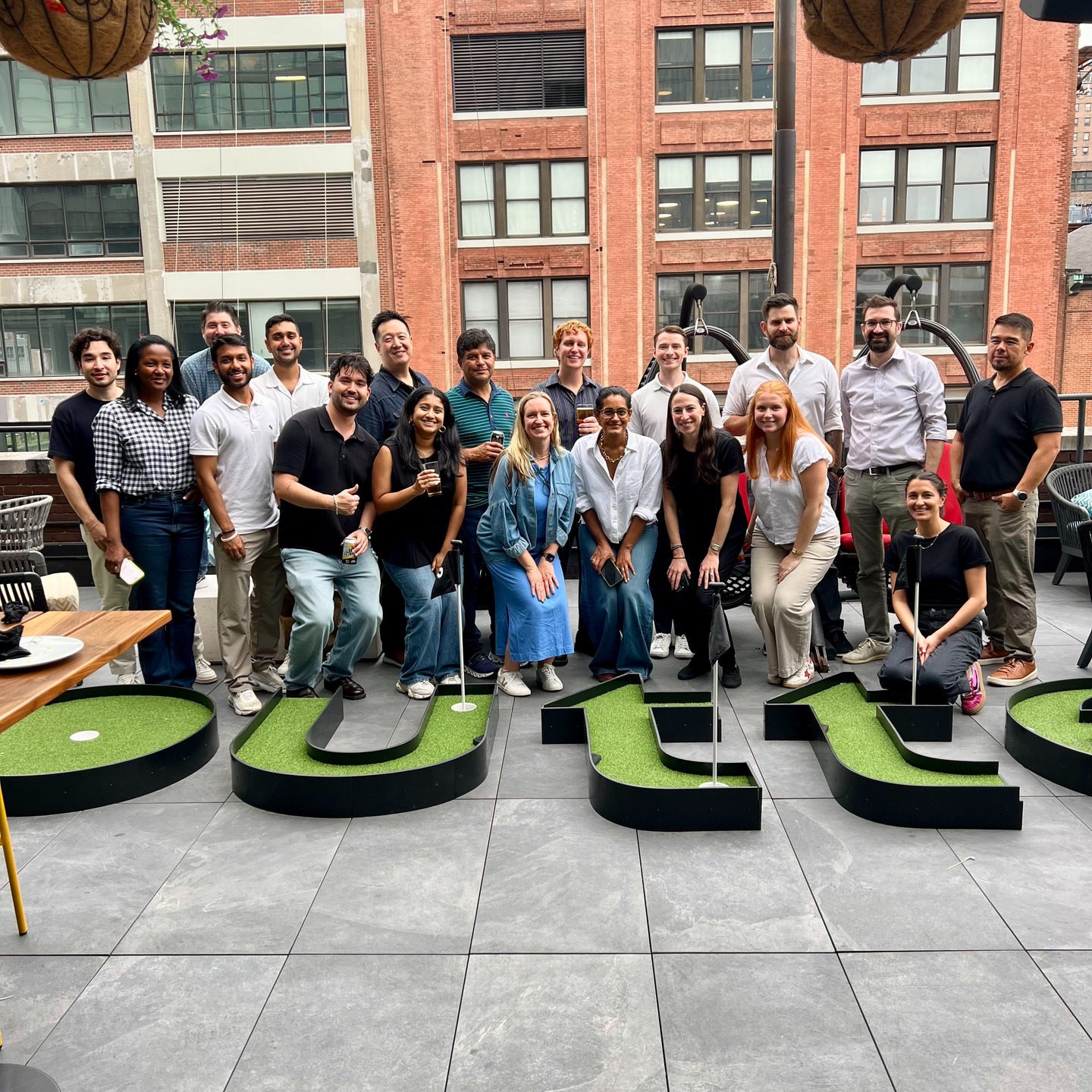 Fun times at mini golf for our NYC COO org! ⛳