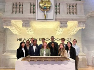 Our NYC university program participants visited the NYSE last week to see firsthand what happens on the trading floor 📈