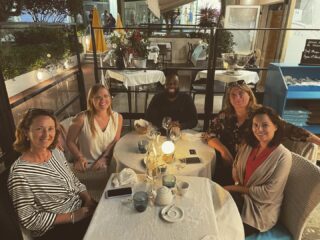Happy HR colleagues in Sophia Antipolis, France! What’s for dinner guys?