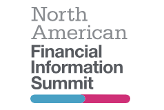 Event logo: North American Financial Information Summit, 2024
