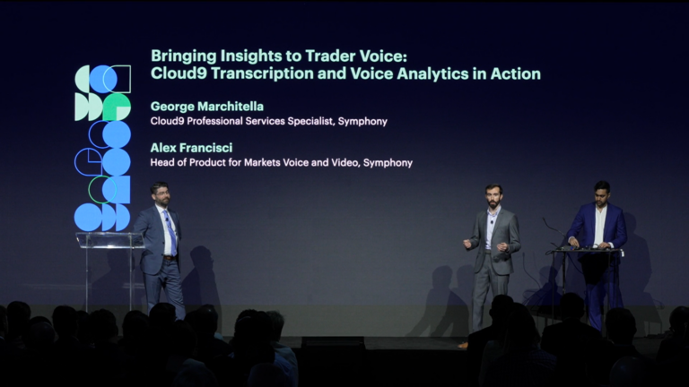 Innovate 2024 Trader-Voice Transcription Analytics in Action