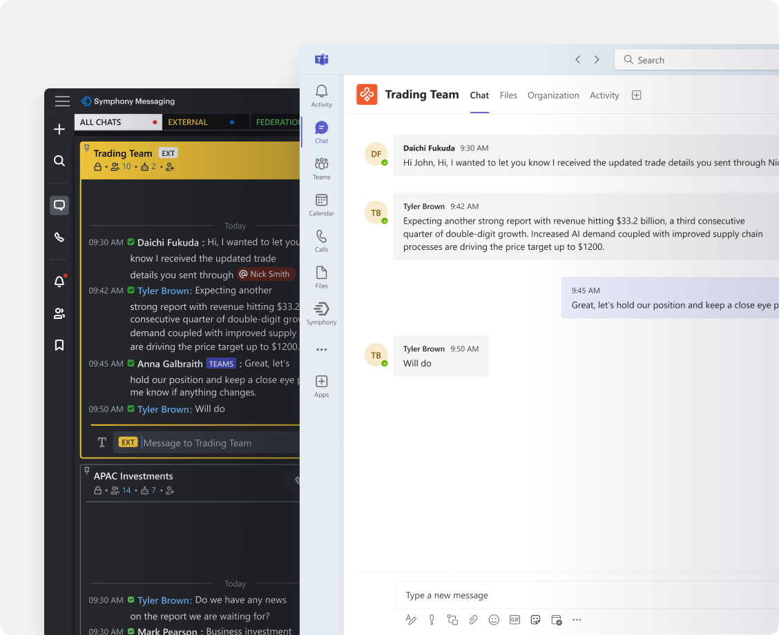 Microsoft Teams Chat Interoperability