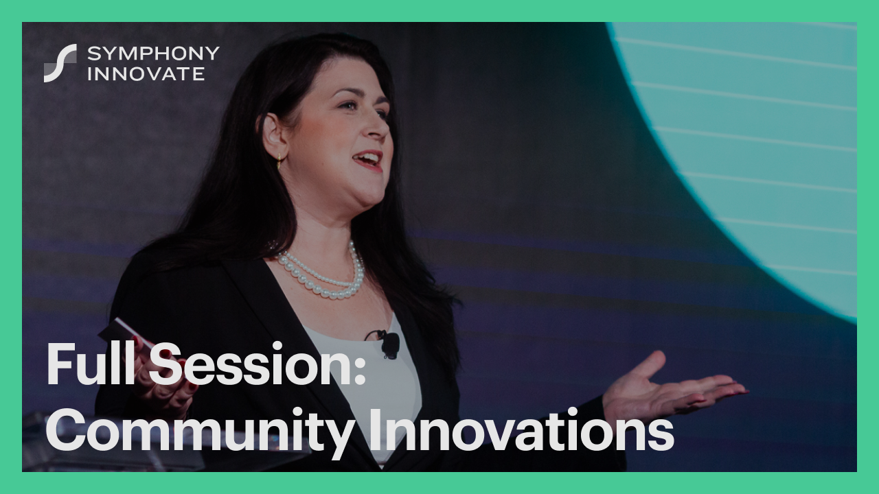 Full Session: Community Innovations
