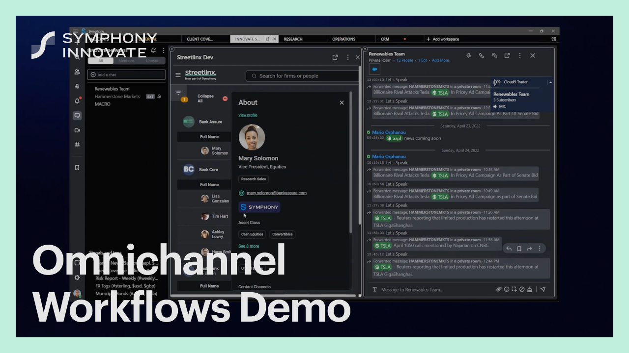 Omnichannel Workflows Demo
